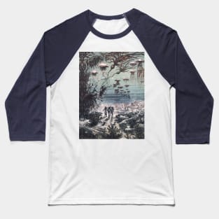 Twenty Thousand Leagues Under the Sea, Underwater Landscape from Crespo Island Baseball T-Shirt